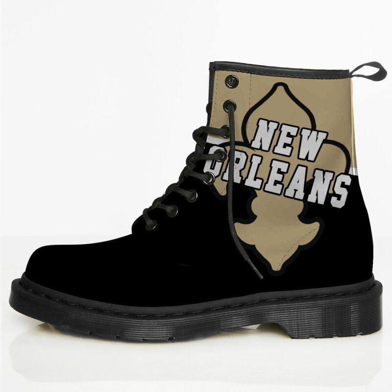 New Orleans Custom Leather Boots For Fans 1 2