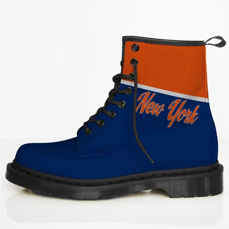 New York Custom Leather Boots For Fans 1 2