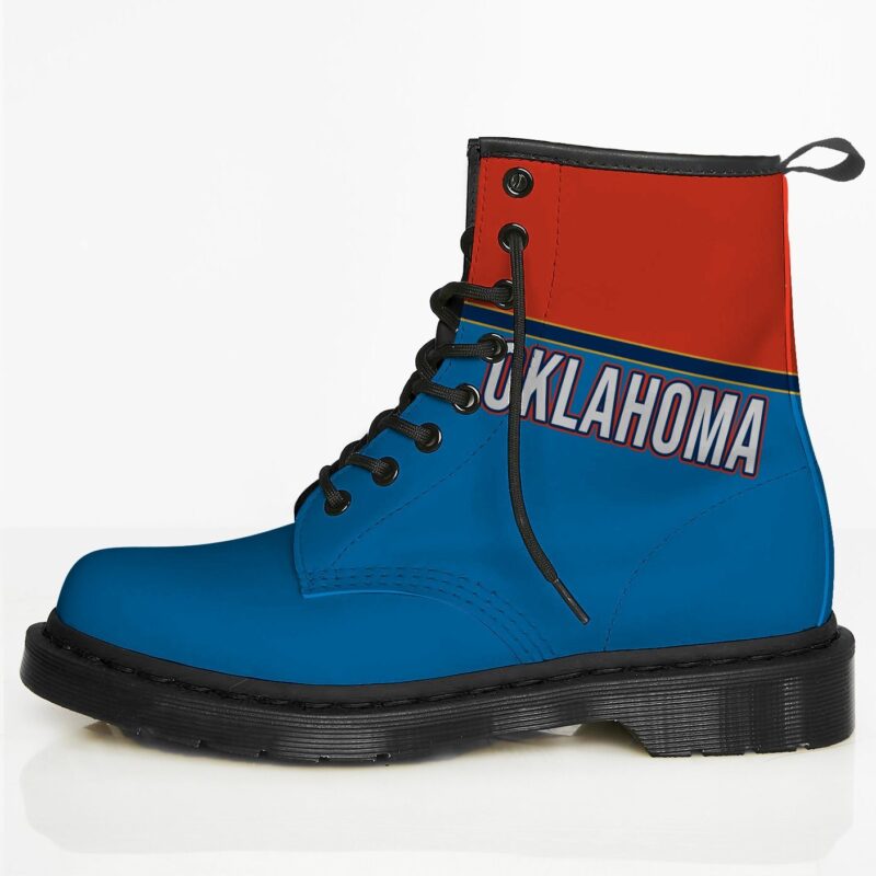 Oklahoma Custom Leather Boots For Fans 1 1