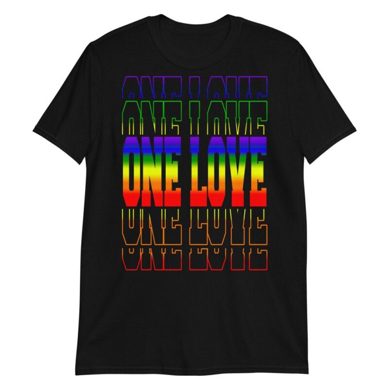 One Love Sneaker T Shirt Made for Air Force 1 Low Be True 2020 Gay Pride Month LGBTQ 3