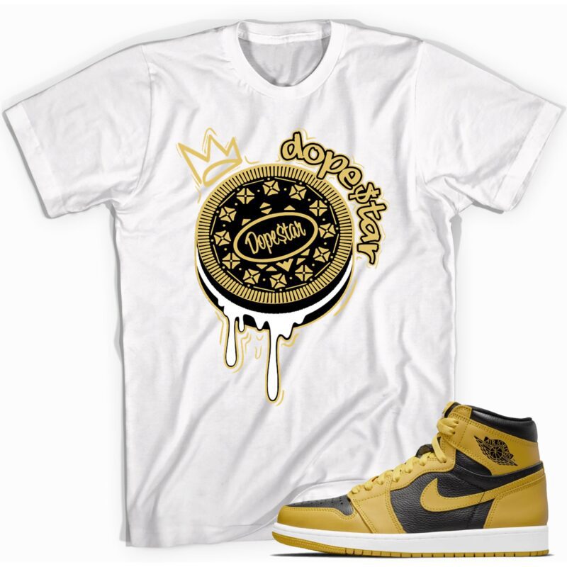Oreo Adult Unisex Sneaker Shirt Made For Air Jordan 1 Retro High Pollen 1