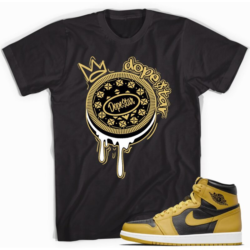Oreo Adult Unisex Sneaker Shirt Made For Air Jordan 1 Retro High Pollen