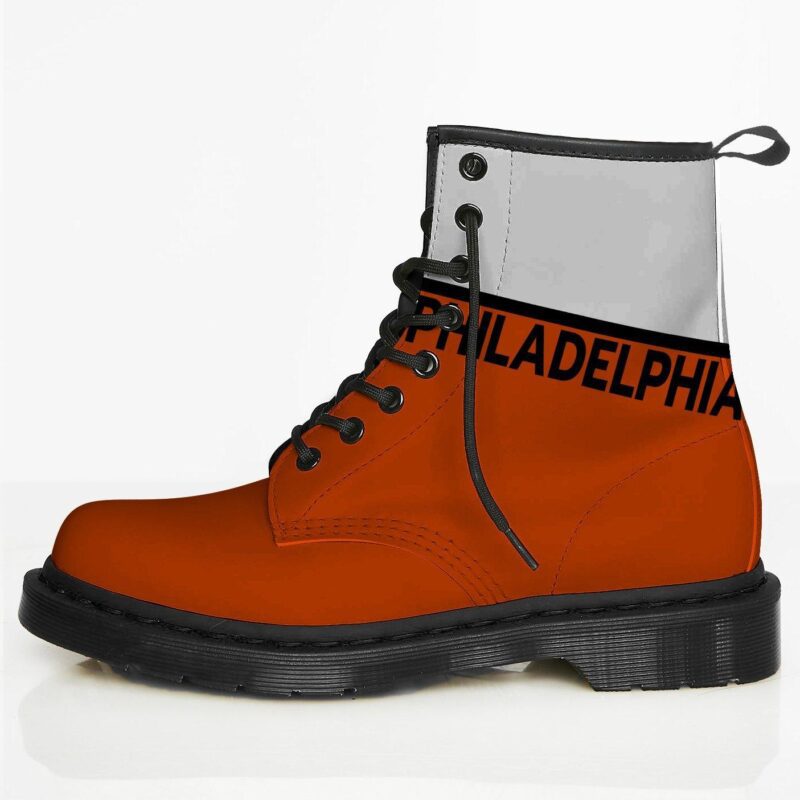 Philadelphia Custom Leather Boots For Fans 1 2
