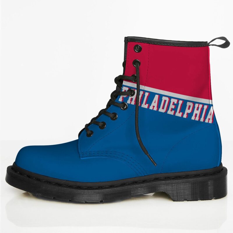Philadelphia Custom Leather Boots For Fans 1 3