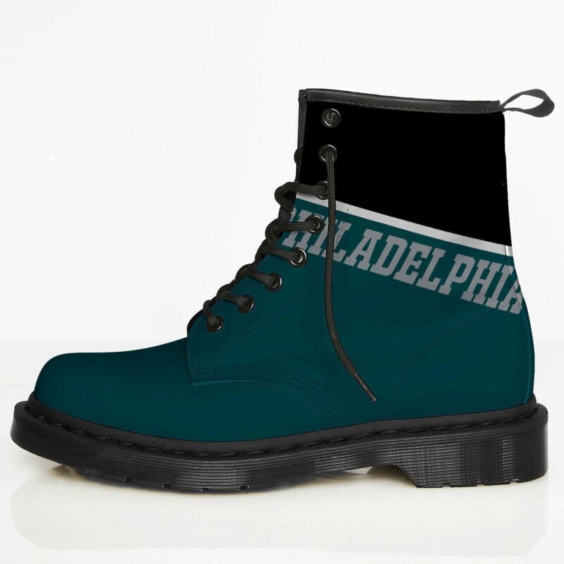 Philadelphia Custom Leather Boots For Fans 1