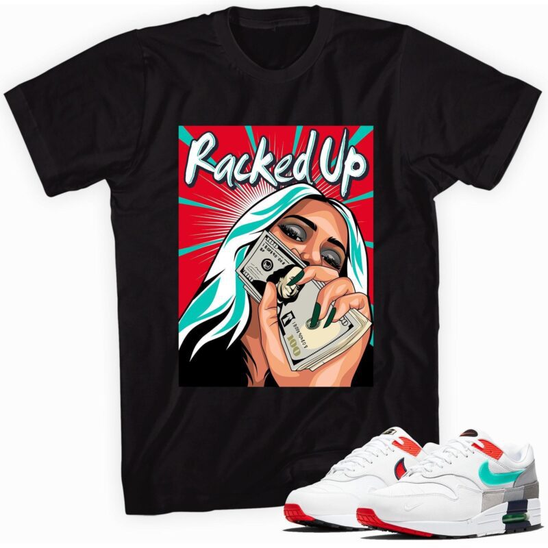 Racked Up Sneaker Shirt Made to Match Air Max 1 Evolution of Icons 1
