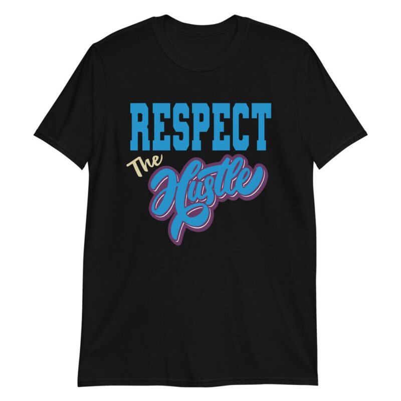 Respect the Hustle T Shirt Made For Dunk Low Undefeated 5 On It Dunk vs. AF1 3