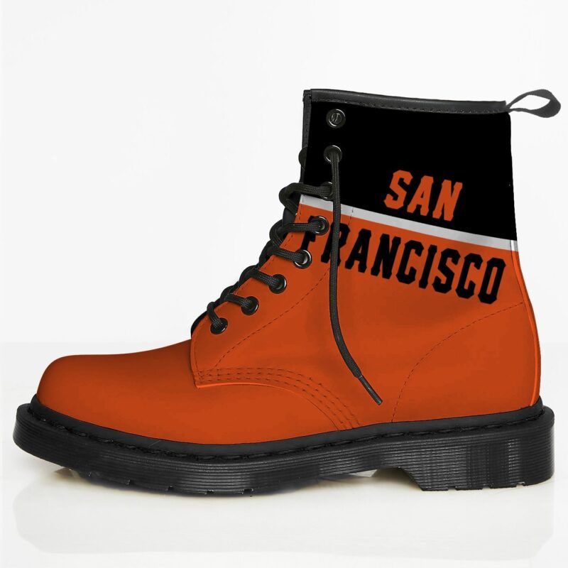 San Francisco Custom Leather Boots For Fans 1 1
