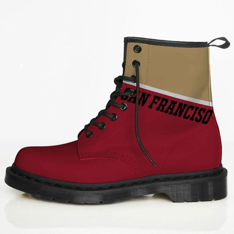 San Francisco Custom Leather Boots For Fans 1