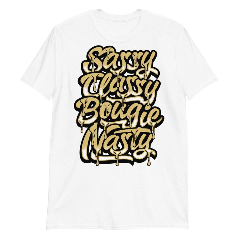Sassy Classy Bougie Adult Unisex Sneaker Shirt Made For Air Jordan 1 Retro High Pollen 3