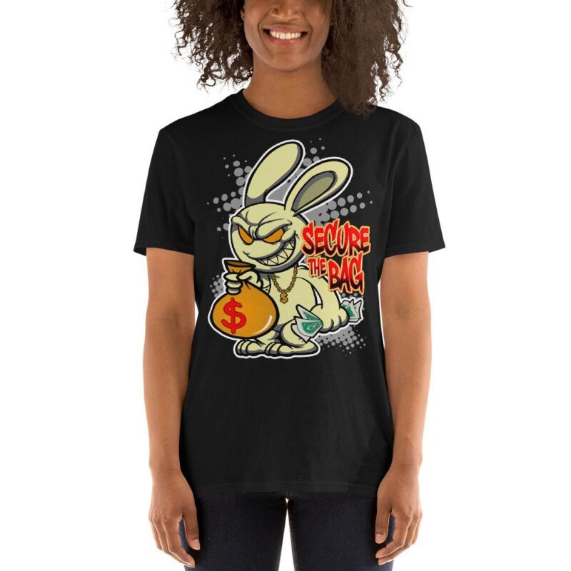 Secure the Bag Rabbit Sneaker T Shirt Made for Air Jordan 5 Retro Off White Sail Matching Outfits 2