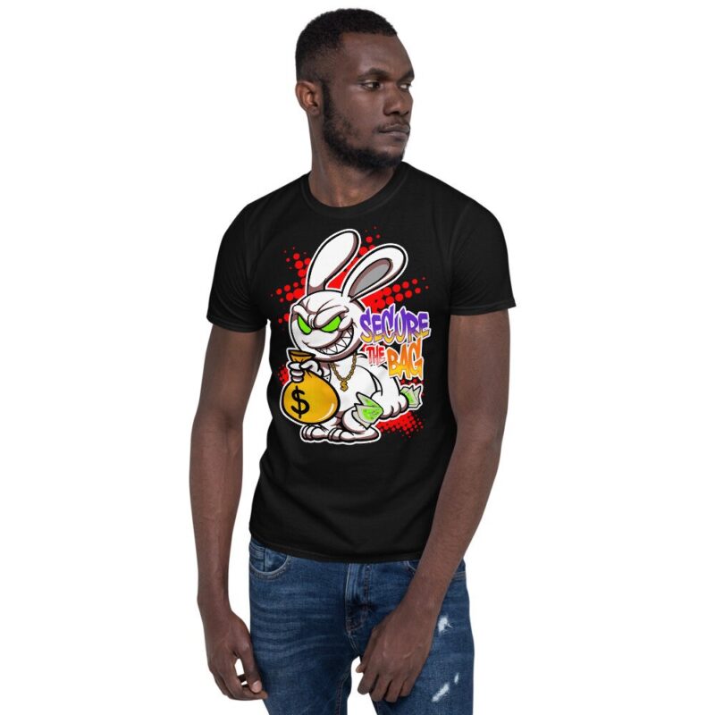 Secure the Bag Rabbit T Shirt Made for Air Jordan 5 Retro What The Matching Outfits 3