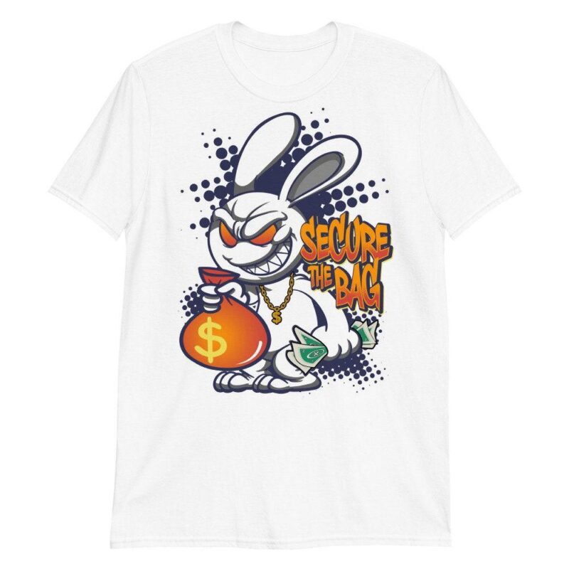 Secure the Bag Sneaker T Shirt Made for Air Foamposite One Blue Void Rugged Orange Matching Outfits 2