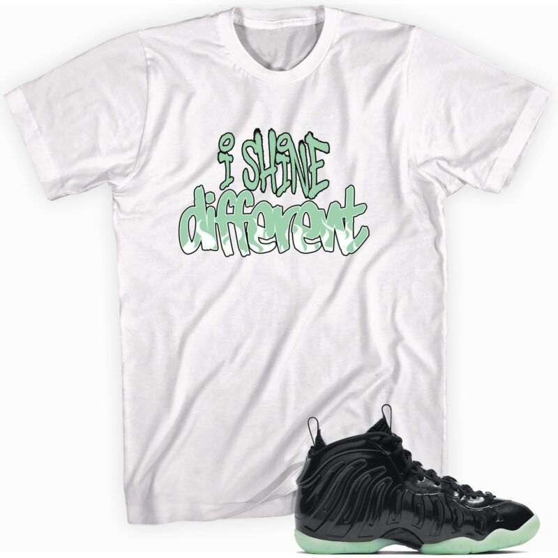 Shine Different Sneaker Shirt Made to Match Air Foamposite One All Star 2021 1