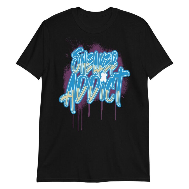 Sneaker Addict Adult Unisex Sneaker T Shirt Made to Match Dunk Low Undefeated 5 On It Dunk vs. AF1 3