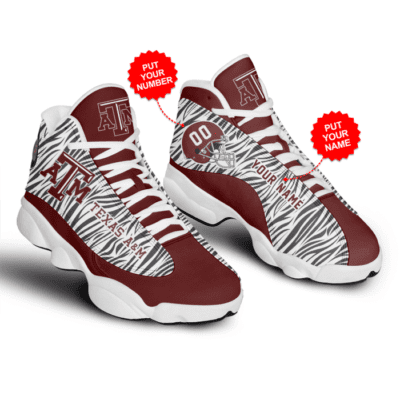 Texas A&M Aggies Air Jordan 13 Custom Sneakers For Fans JD13112 1 Texas AM Aggies Air Jordan 13 Custom Sneakers For Fans JD13112 1