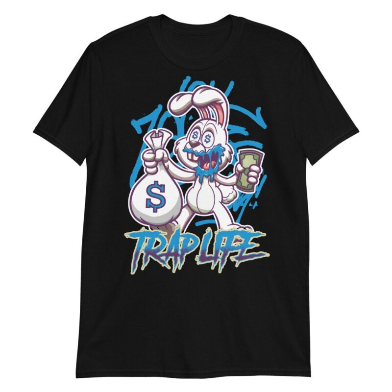 Trap Rabbit T Shirt Made For Dunk Low Undefeated 5 On It Dunk vs. AF1 3