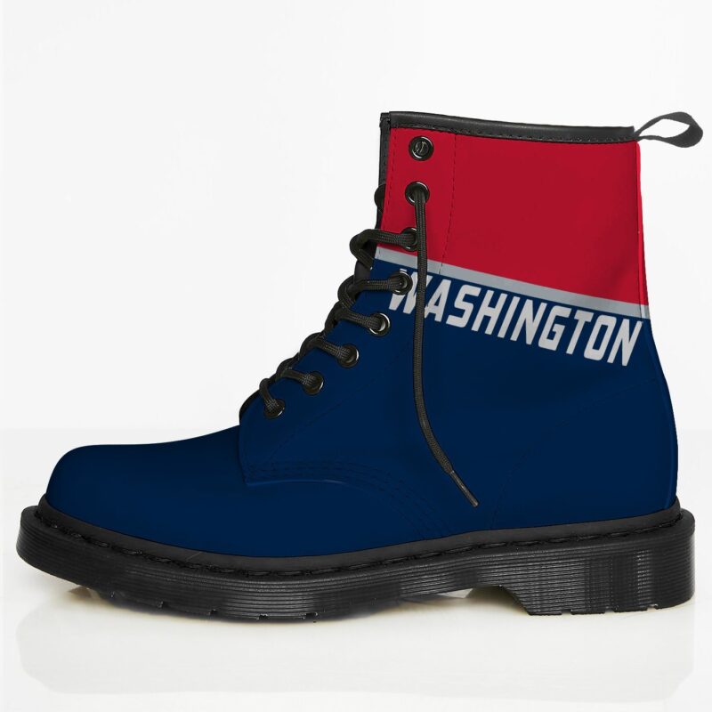 Washington Custom Leather Boots For Fans 1 2