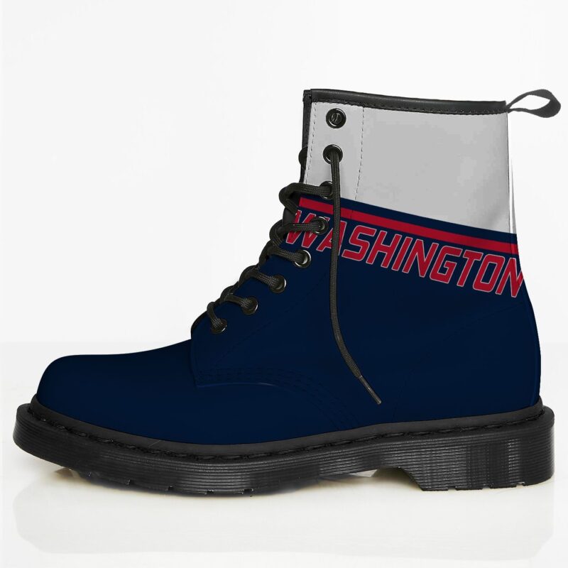 Washington Custom Leather Boots For Fans 1