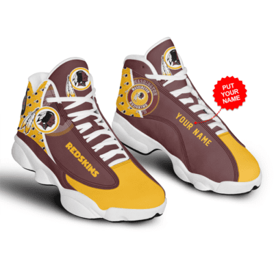 Washington Redskins Air Jordan 13 Custom Sneakers For Fans JD13193 1
