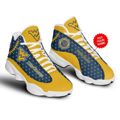 West Virginia Mountaineers Air Jordan 13 Custom Sneakers For Fans JD13092 2 West Virginia Mountaineers Air Jordan 13 Custom Sneakers For Fans JD13092 2
