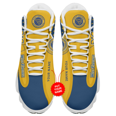 West Virginia Mountaineers Air Jordan 13 Custom Sneakers For Fans JD13093 2 West Virginia Mountaineers Air Jordan 13 Custom Sneakers For Fans JD13093 2