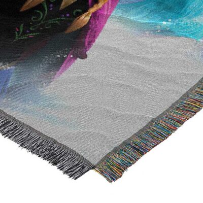 A Frozen Day Woven Tapestry Throw Blanket 1
