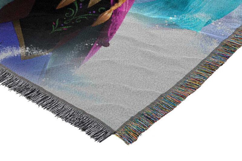 A Frozen Day Woven Tapestry Throw Blanket 1