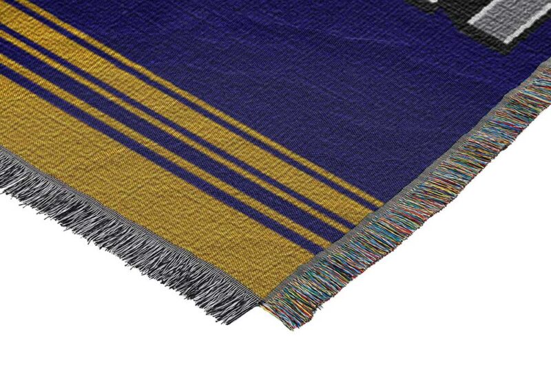 Baltimore Ravens NFL Commemorative Woven Tapestry Throw Blanket 1