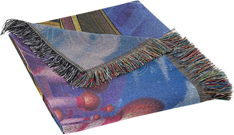Disneys Aladdin A Whole New World Woven Tapestry Throw Blanket 1