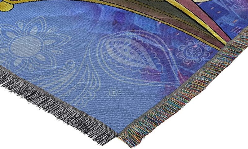 Disneys Aladdin A Whole New World Woven Tapestry Throw Blanket 2