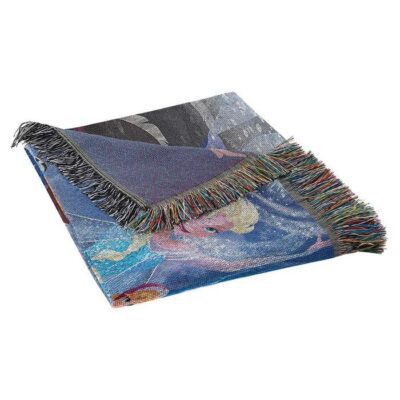 Frozen Storybook Woven Tapestry Throw Blanket 2