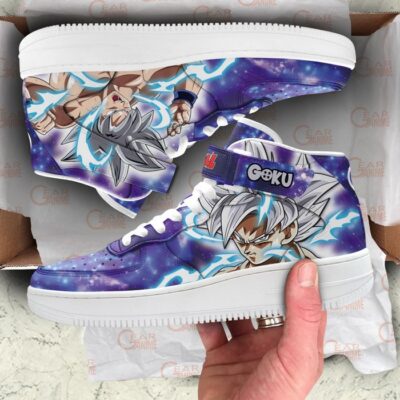 Goku Ultra Instinct Sneakers Air Mid Custom Dragon Ball Anime Shoes for Otaku 3 Goku Ultra Instinct Sneakers Air Mid Custom Dragon Ball Anime Shoes for Otaku 3