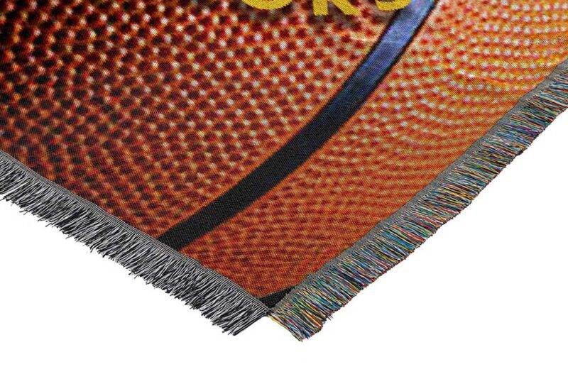 Golden State Warriors NBA Photo Real Woven Tapestry Throw Blanket 1