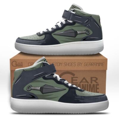 Leaf Village Costume Sneakers Air Mid Custom NRT Anime Shoes