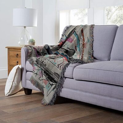 Marvel Spider Man Far From Home Da Casa Woven Tapestry Throw Blanket 4