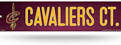NBA Cleveland Cavaliers Metal Street Sign Decor
