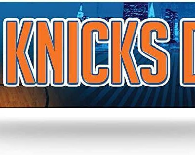 NBA New York Knicks Metal Street Sign Decor