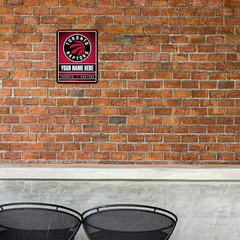 NBA Toronto Raptors Personalized Custom Metal Parking Sign Wall Decor Indoor Ourdoor 1