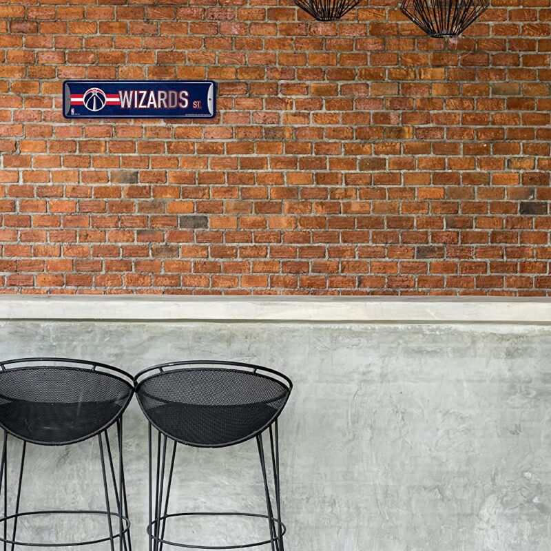 NBA Washington Wizards Home Decor Metal Street Sign 1