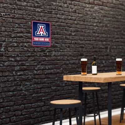 NCAA Arizona Wildcats Personalized Custom Metal Parking Sign Wall Decor Indoor Ourdoor 4 NCAA Arizona Wildcats Personalized Custom Metal Parking Sign Wall Decor Indoor Ourdoor 4
