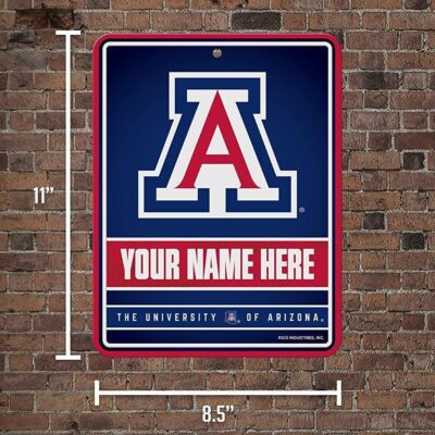 NCAA Arizona Wildcats Personalized Custom Metal Parking Sign Wall Decor Indoor Ourdoor 5 NCAA Arizona Wildcats Personalized Custom Metal Parking Sign Wall Decor Indoor Ourdoor 5