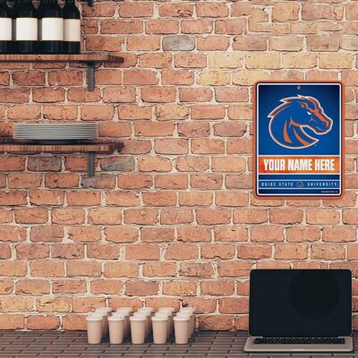 NCAA Boise State Broncos Personalized Custom Metal Parking Sign Wall Decor Indoor Ourdoor 2 NCAA Boise State Broncos Personalized Custom Metal Parking Sign Wall Decor Indoor Ourdoor 2