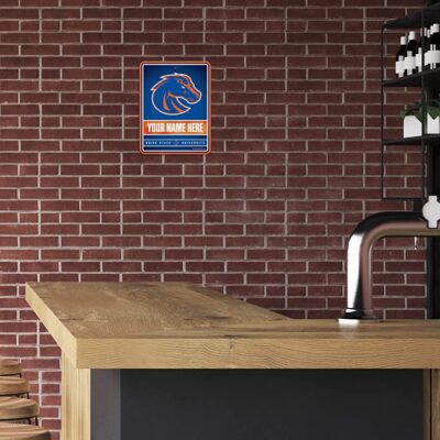 NCAA Boise State Broncos Personalized Custom Metal Parking Sign Wall Decor Indoor Ourdoor 3 NCAA Boise State Broncos Personalized Custom Metal Parking Sign Wall Decor Indoor Ourdoor 3
