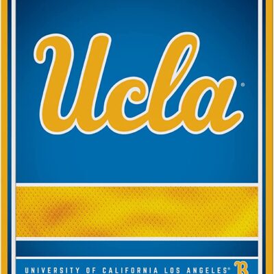 NCAA California Los Angeles Bruins Personalized Custom Metal Parking Sign Wall Decor Indoor Ourdoor 6