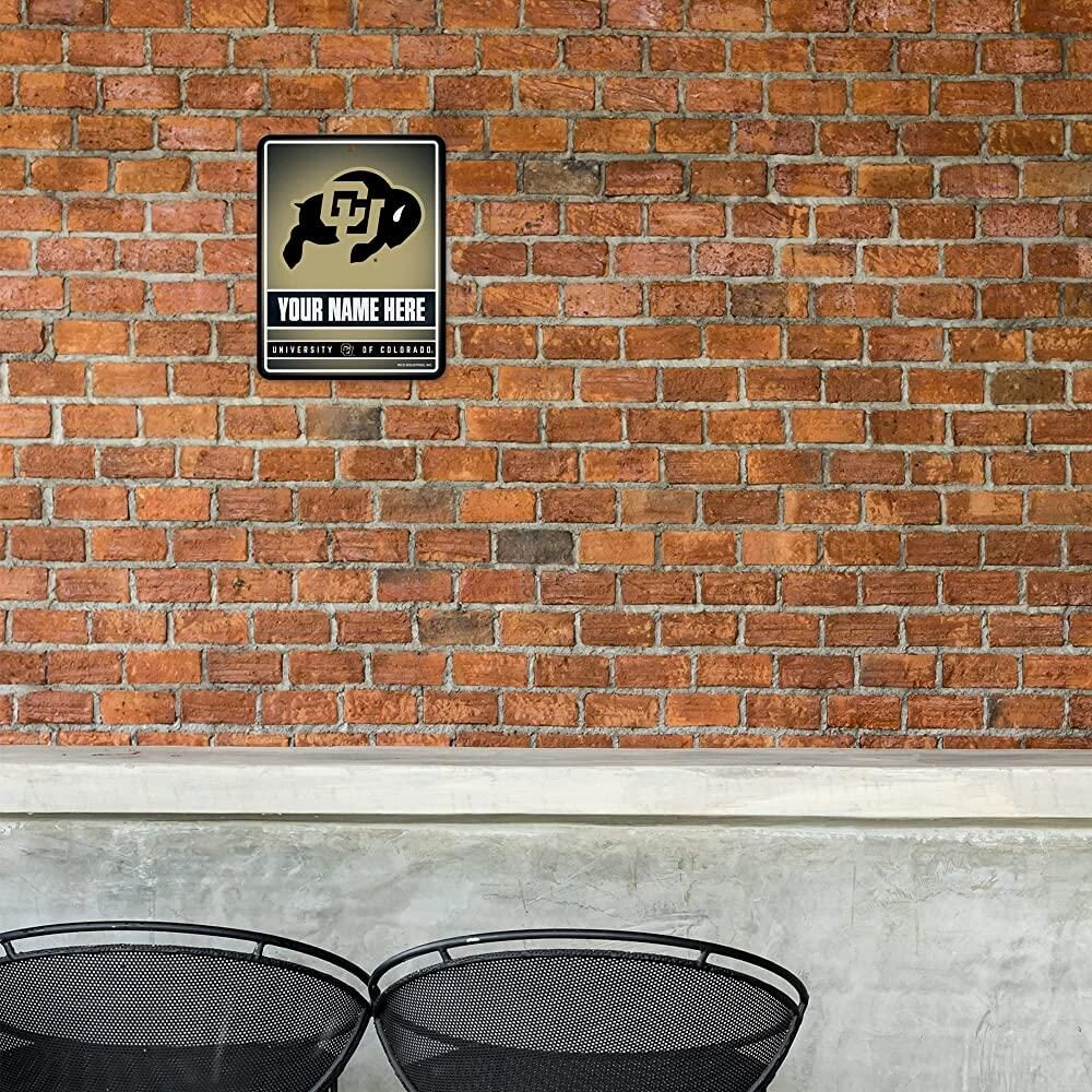 NCAA-Colorado-Buffaloes-Personalized-Custom-Metal-Parking-Sign-Wall-Decor-Indoor-Ourdoor-1 NCAA Colorado Buffaloes Personalized Custom Metal Parking Sign Wall Decor Indoor Ourdoor 1
