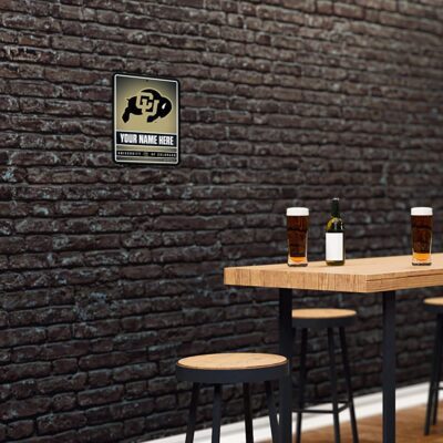 NCAA Colorado Buffaloes Personalized Custom Metal Parking Sign Wall Decor Indoor Ourdoor 4 NCAA Colorado Buffaloes Personalized Custom Metal Parking Sign Wall Decor Indoor Ourdoor 4