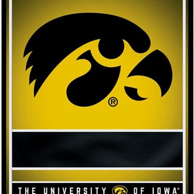 NCAA Iowa Hawkeyes Personalized Custom Metal Parking Sign Wall Decor Indoor Ourdoor 6 NCAA Iowa Hawkeyes Personalized Custom Metal Parking Sign Wall Decor Indoor Ourdoor 6