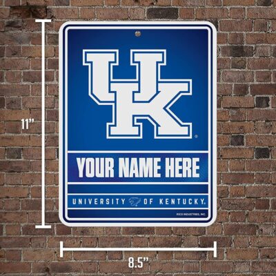 NCAA Kentucky Wildcats Personalized Custom Metal Parking Sign Wall Decor Indoor Ourdoor 5 NCAA Kentucky Wildcats Personalized Custom Metal Parking Sign Wall Decor Indoor Ourdoor 5