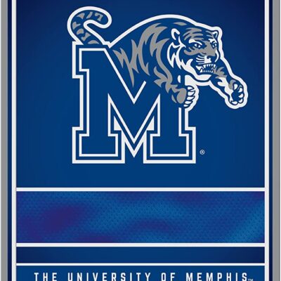 NCAA Memphis Tigers Personalized Custom Metal Parking Sign Wall Decor Indoor Ourdoor 6